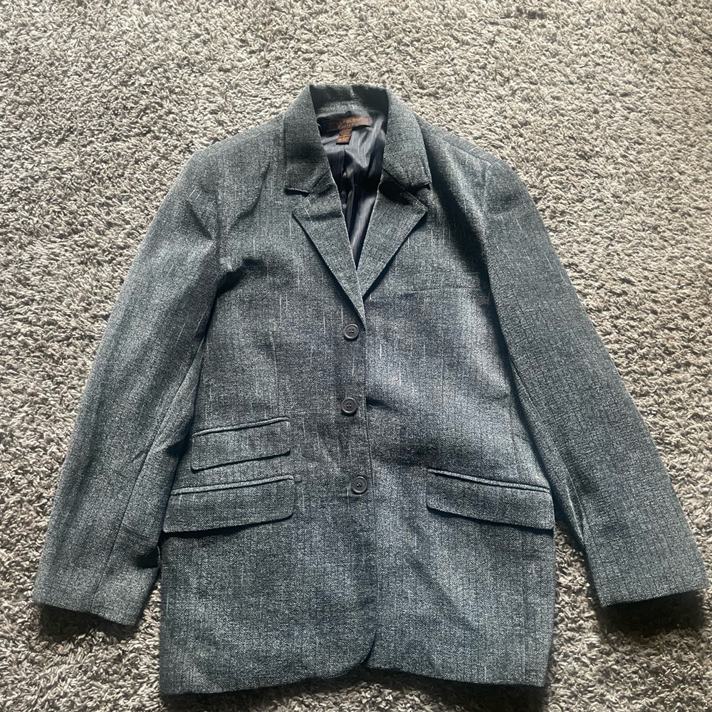 Gray Blazer Jacket - image 1